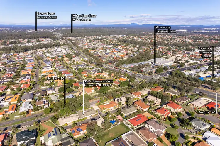 Second view of Homely townhouse listing, 33/8 Honeysuckle Way, Calamvale QLD 4116