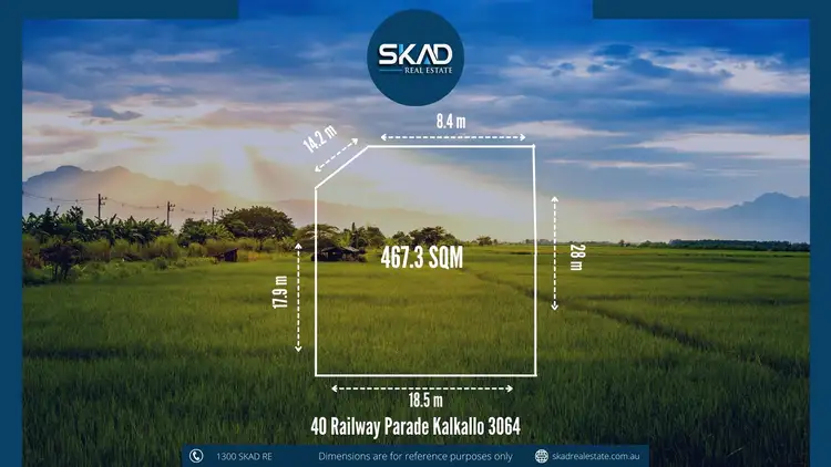 Main view of Homely land listing, 40 Railway Parade, Kalkallo VIC 3064