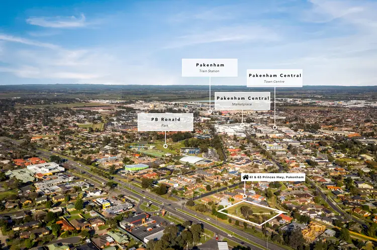 Second view of Homely land listing, 61 & 63 Princes Highway, Pakenham VIC 3810
