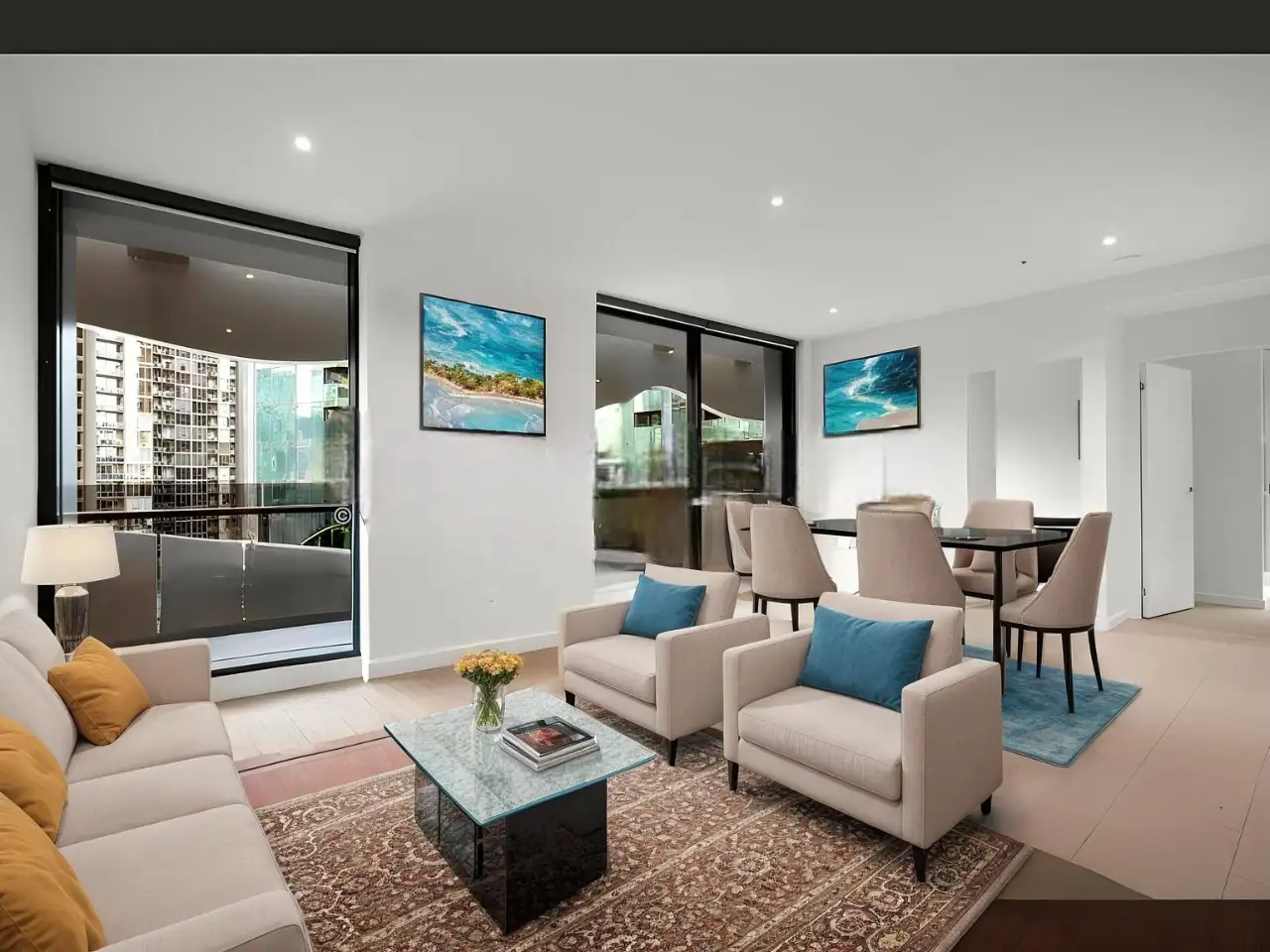 Main view of Homely apartment listing, 1015/555 Swanston Street, Carlton VIC 3053
