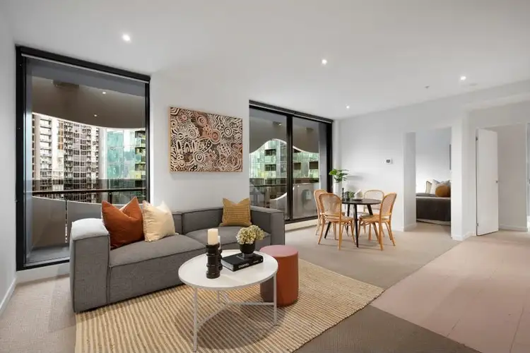 Second view of Homely apartment listing, 1015/555 Swanston Street, Carlton VIC 3053