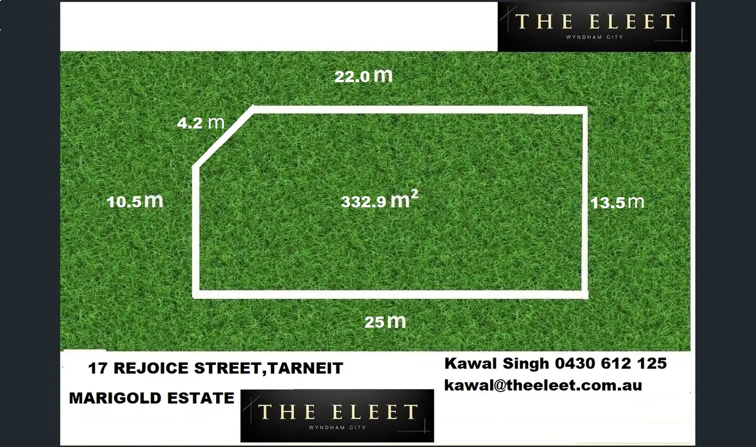 Main view of Homely land listing, 17 Rejoice Street, Tarneit VIC 3029