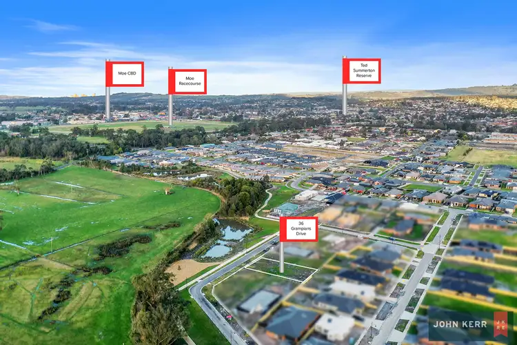 Third view of Homely land listing, 36 Grampians Drive, Moe VIC 3825