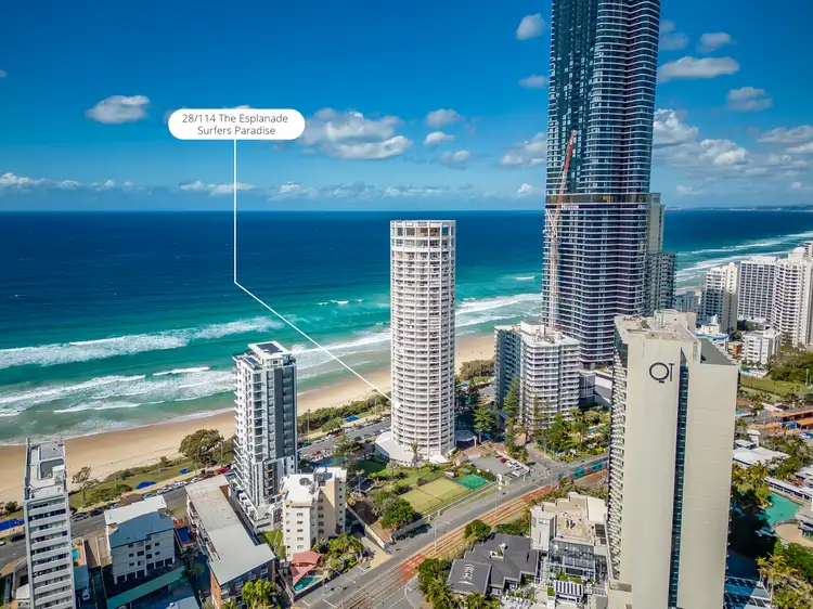 Main view of Homely apartment listing, 28/114 The Esplanade, "FOCUS", Surfers Paradise QLD 4217