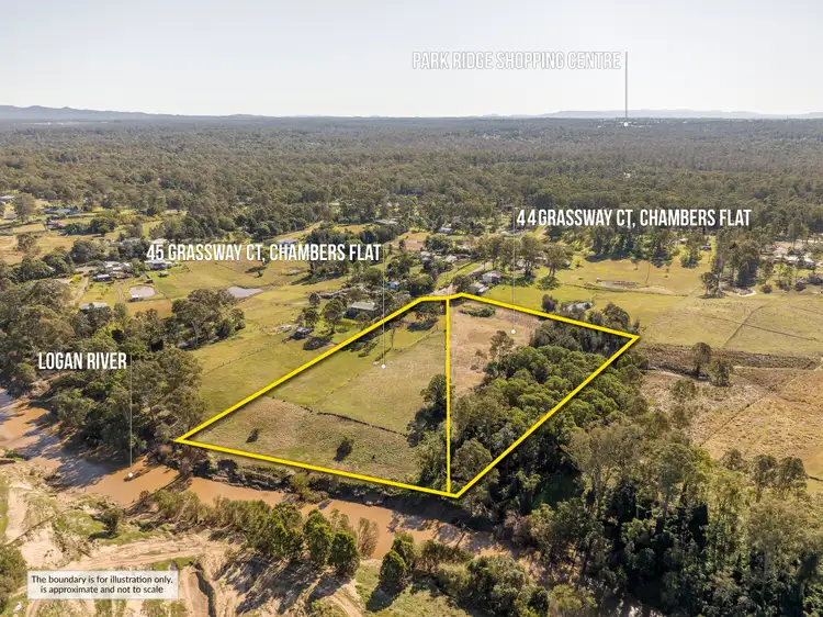 Second view of Homely land listing, 46 Grassway Court, Chambers Flat QLD 4133