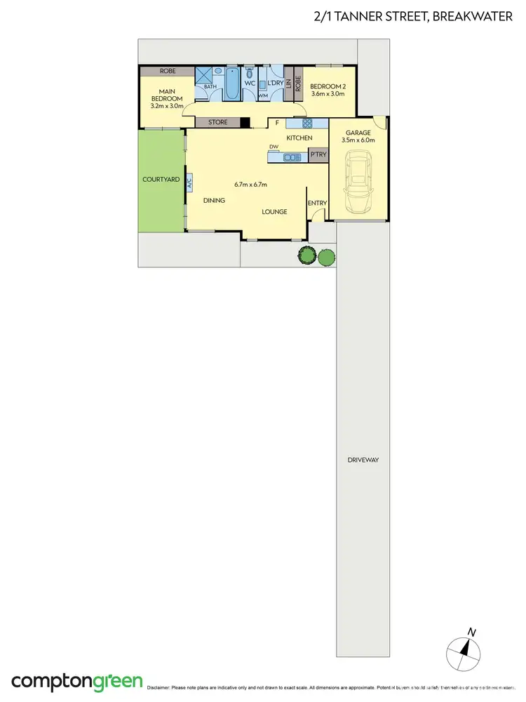 Seventh view of Homely house listing, 2/1 Tanner Street, Breakwater VIC 3219