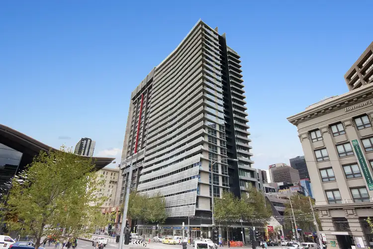 Main view of Homely apartment listing, 1809/620 Collins St, Melbourne VIC 3000