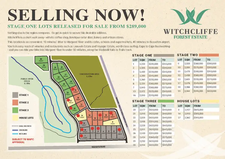 Third view of Homely land listing, LOT 519 Witchcliffe Forest Estate, 22 Redgate Road, Witchcliffe WA 6286