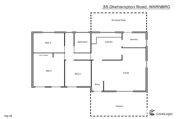 Second view of Homely house listing, 35 Okehampton Road, Warnbro WA 6169