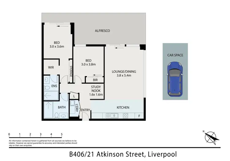 Seventh view of Homely apartment listing, B406/21 Shepherd Street, Liverpool NSW 2170