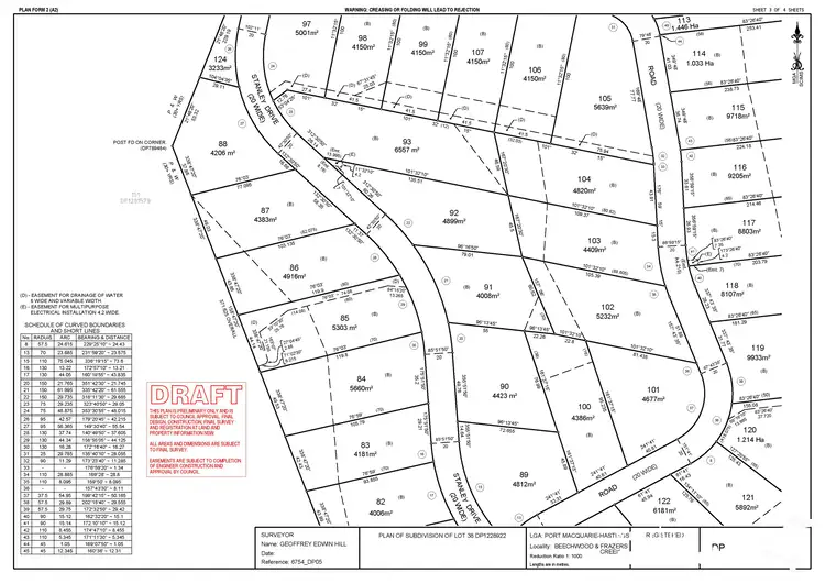 Second view of Homely land listing, Lot 104 Stage 5 Beechwood Meadows, Beechwood NSW 2446