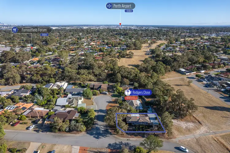 Fifth view of Homely house listing, 1 Rodgers Close, Forrestfield WA 6058