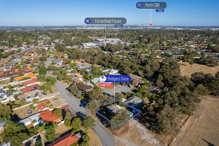 Sixth view of Homely house listing, 1 Rodgers Close, Forrestfield WA 6058