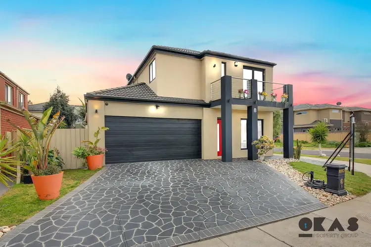 Second view of Homely house listing, 8 Chelsworth Place, Caroline Springs VIC 3023