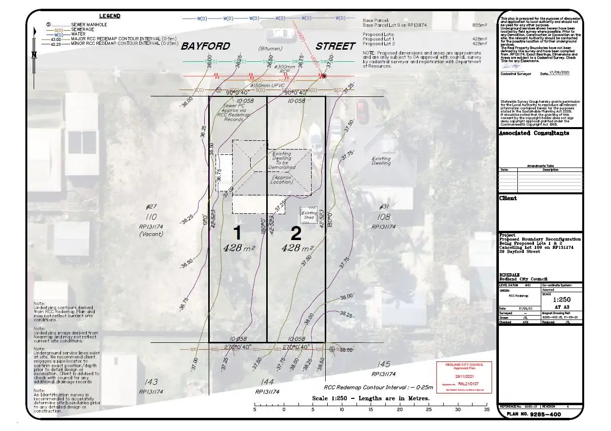 Main view of Homely land listing, LOT 2, 29 Bayford Street, Birkdale QLD 4159