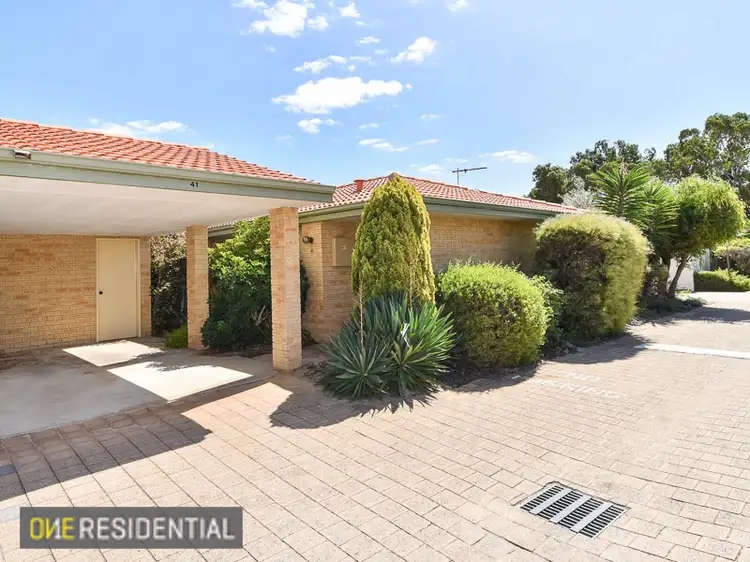 Main view of Homely unit listing, 41/35 Winnacott Street, Willagee WA 6156