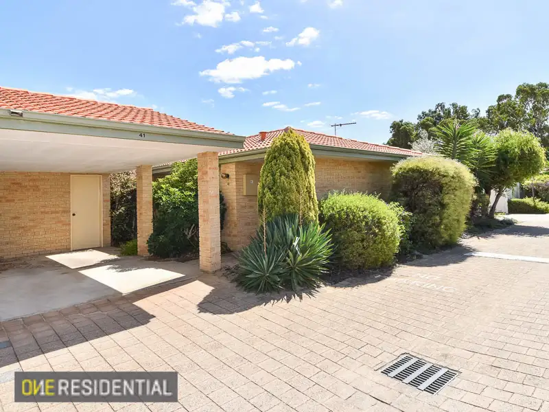 Main view of Homely unit listing, 41/35 Winnacott Street, Willagee WA 6156