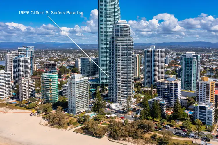 Third view of Homely apartment listing, 15F/5 Clifford Street, Surfers Paradise QLD 4217