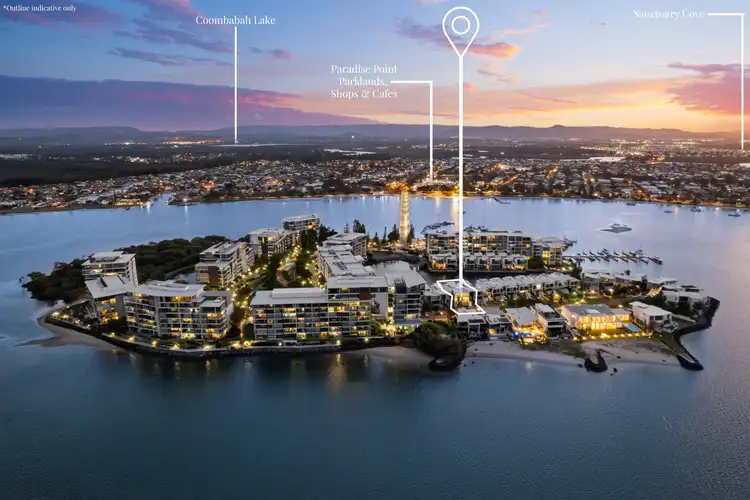 Main view of Homely villa listing, 8103 Ephraim Island Parade, Paradise Point QLD 4216