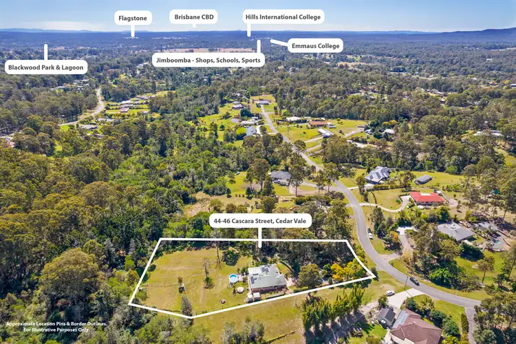 Second view of Homely house listing, 44-46 Cascara Drive, Cedar Vale QLD 4285