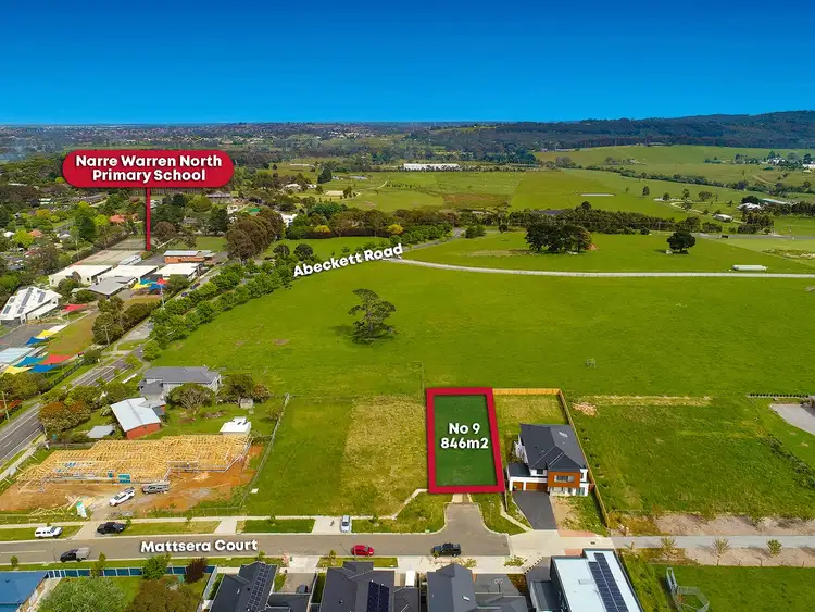 Third view of Homely land listing, 9 Mattsera Court, Narre Warren North VIC 3804