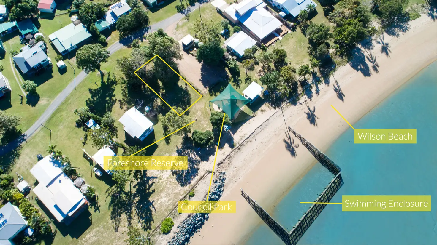 Main view of Homely land listing, 14 Davison Road, Wilson Beach QLD 4800