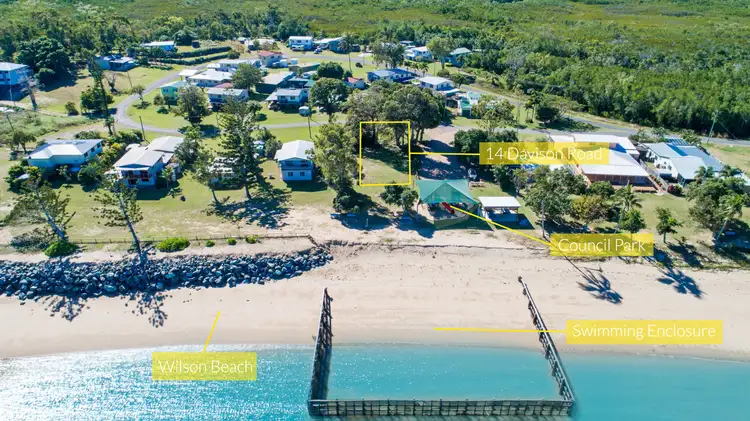 Second view of Homely land listing, 14 Davison Road, Wilson Beach QLD 4800