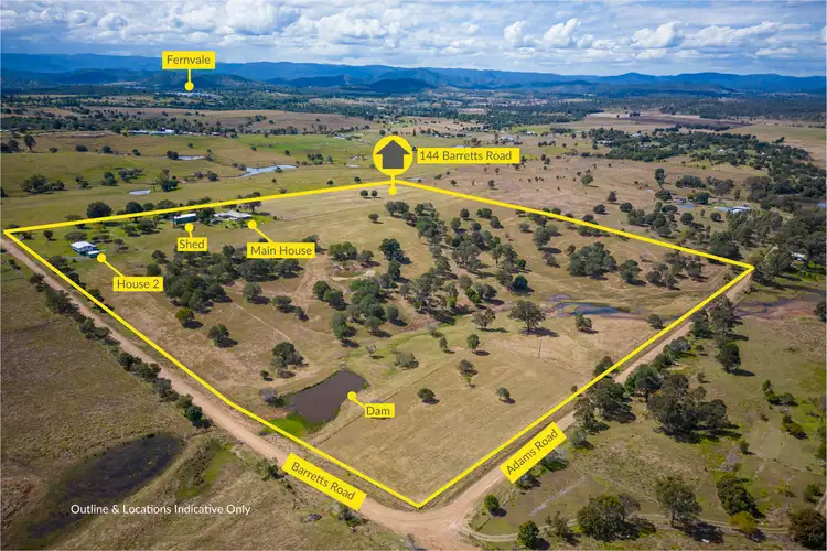 Second view of Homely house listing, 144 Barretts Road, Glamorgan Vale QLD 4306