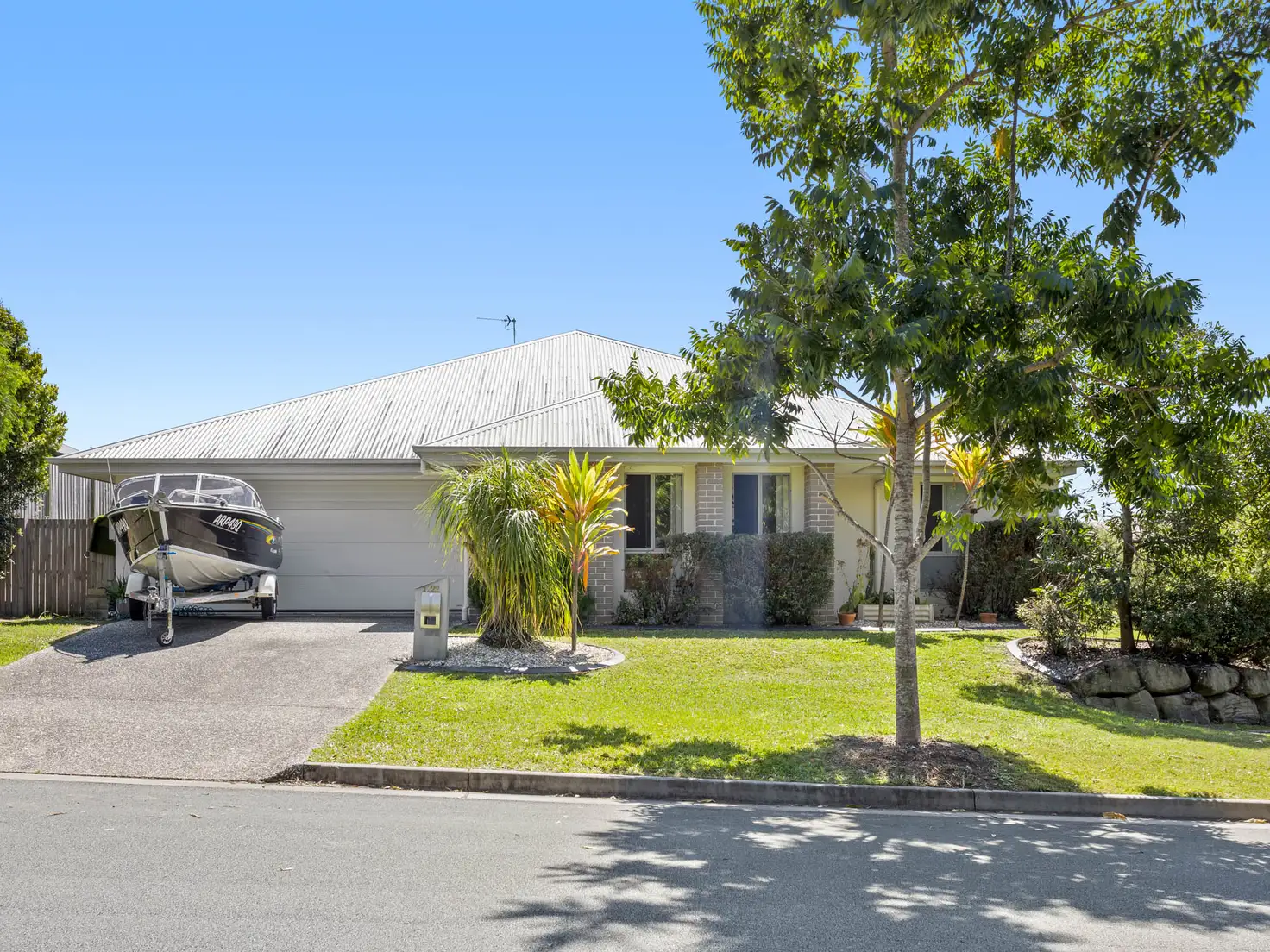 Main view of Homely semi-detached listing, 1/22 Cirrus Way, Coomera QLD 4209