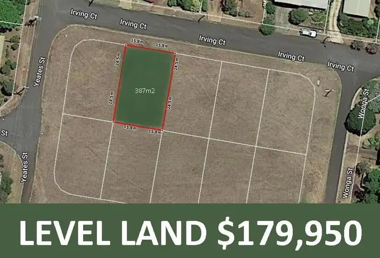 Main view of Homely land listing, 14 Irving Court, Harlaxton QLD 4350