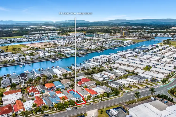 Main view of Homely house listing, 53 Sickle Avenue, Hope Island QLD 4212