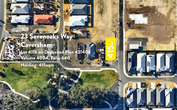 Main view of Homely land listing, 23 Sevenoaks Way, Caversham WA 6055