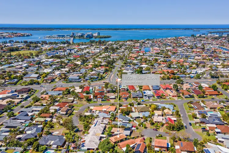Second view of Homely semi-detached listing, 1/20 Warrie Close, Paradise Point QLD 4216