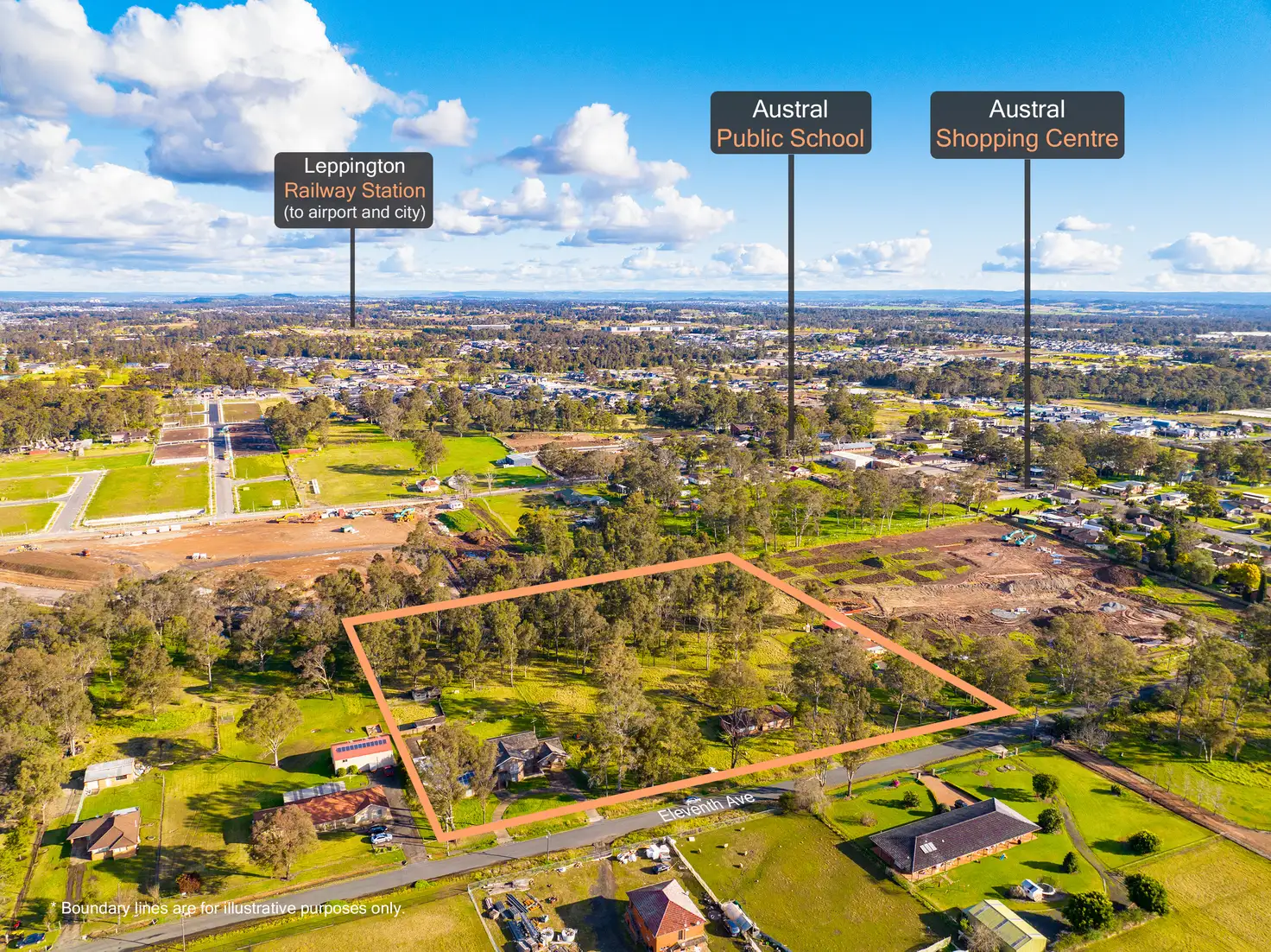 Main view of Homely rural property listing, 60 Eleventh Avenue, Austral NSW 2179