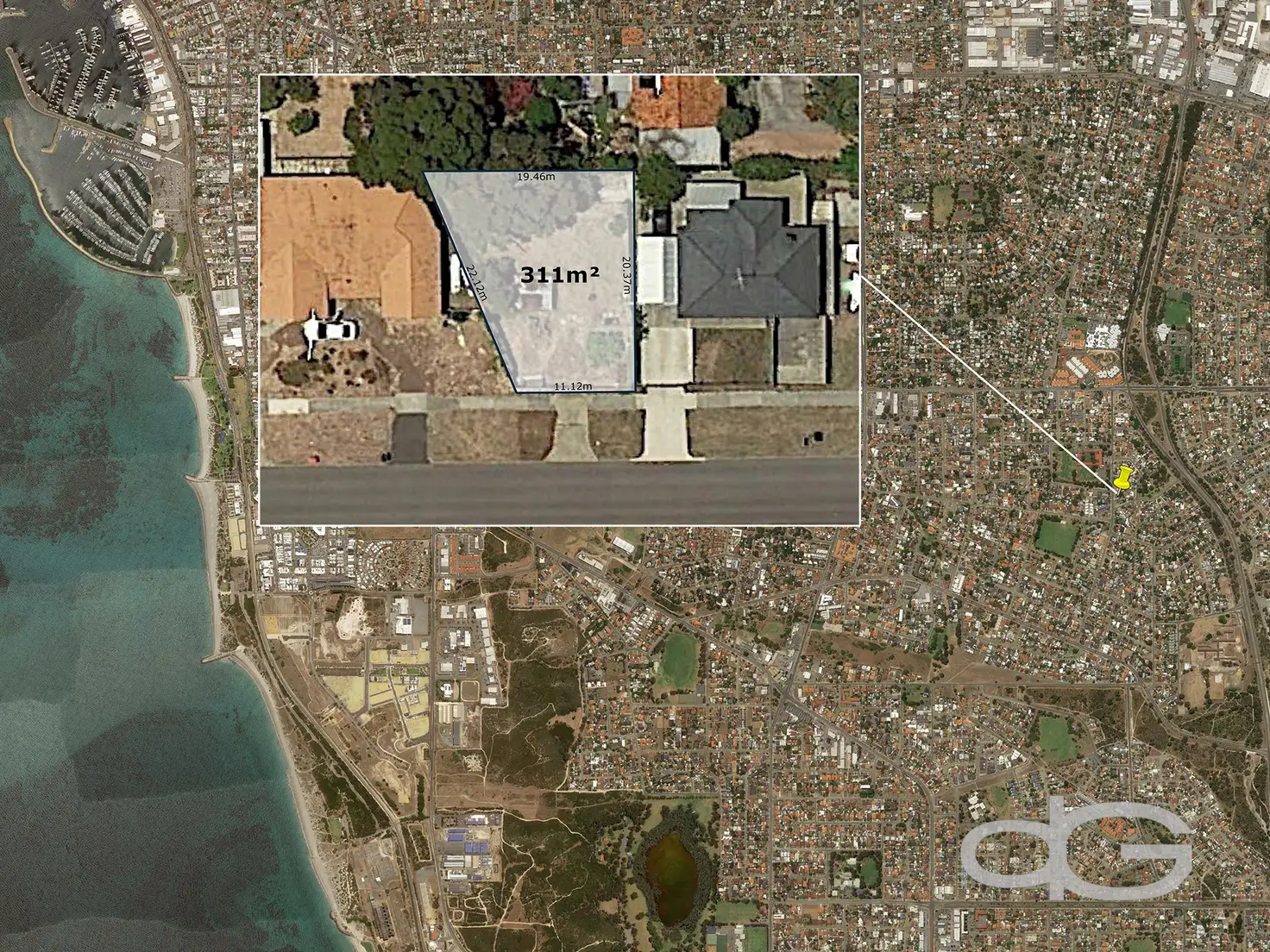 Main view of Homely land listing, 38A Redmond Road, Hamilton Hill WA 6163