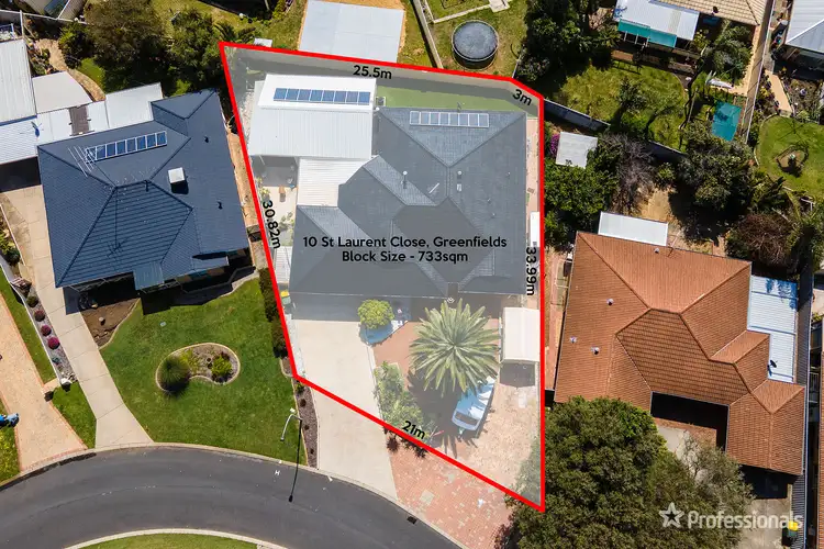 Second view of Homely house listing, 10 St Laurent Close, Greenfields WA 6210