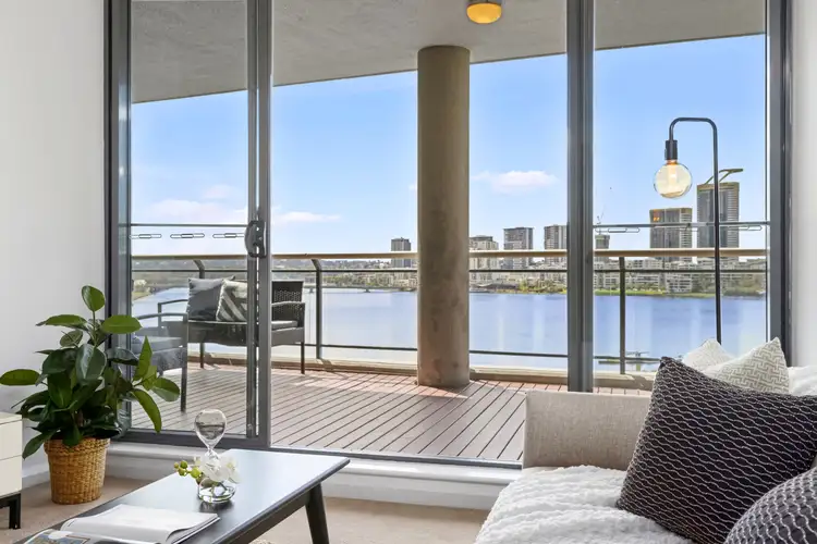 Second view of Homely apartment listing, 128/27 Bennelong Pkwy, Wentworth Point NSW 2127