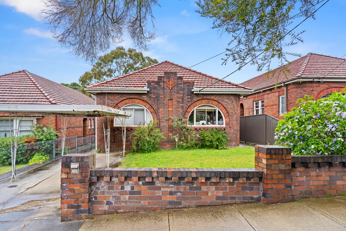 Main view of Homely semi-detached listing, 23 & 23A Edwin Street, Croydon NSW 2132