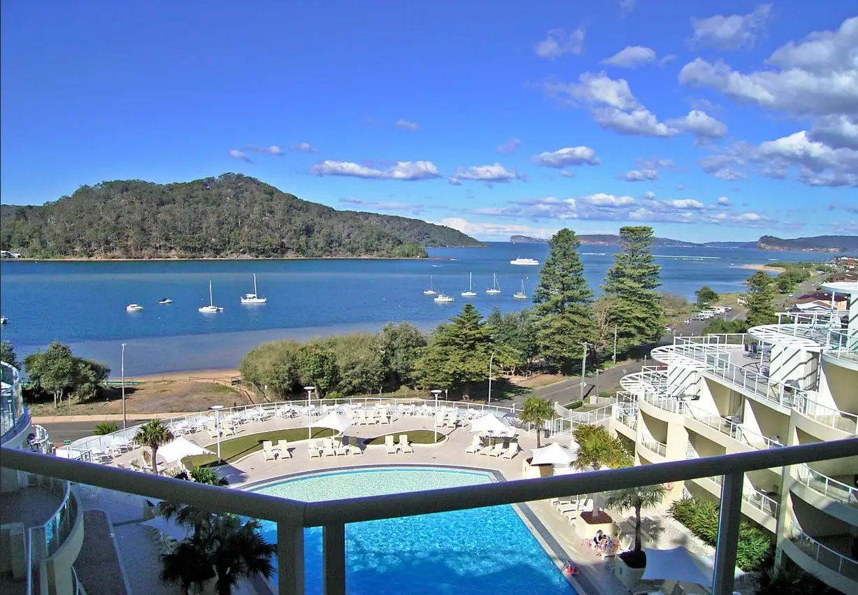 Main view of Homely apartment listing, 606/51-54 The Esplanade, Ettalong Beach NSW 2257