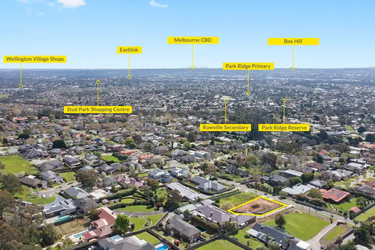 Second view of Homely land listing, 80B Major Crescent, Lysterfield VIC 3156