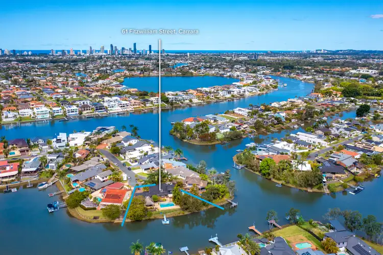 Second view of Homely house listing, 61 Fitzwilliam Street, Carrara QLD 4211
