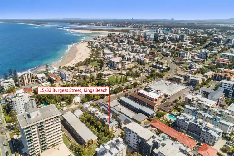 Main view of Homely unit listing, 15/33 Burgess St, Kings Beach QLD 4551