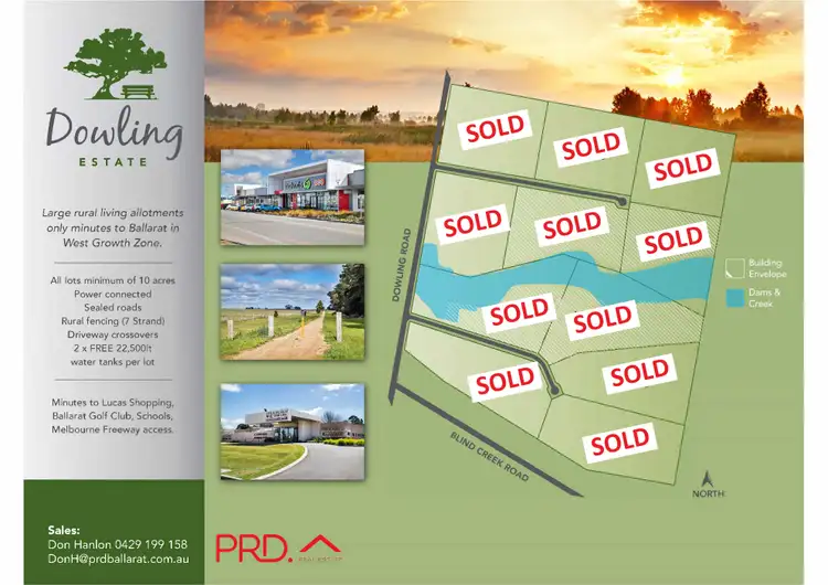 Main view of Homely land listing, LOT 1, CA 10 Dowling Road, Mitchell Park VIC 3355