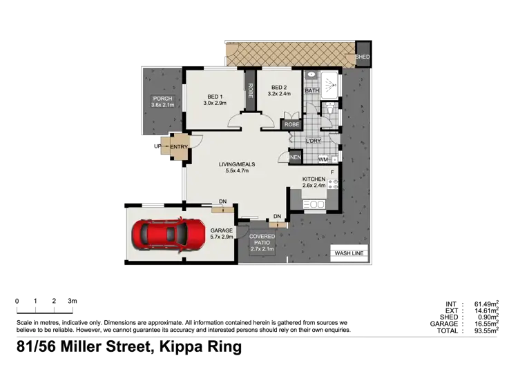 Fifth view of Homely villa listing, 81/56 Miller Street, Kippa-Ring QLD 4021