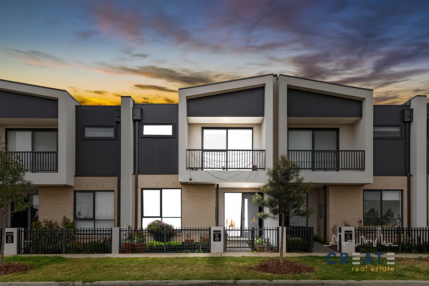 Main view of Homely townhouse listing, 59 Broom Road, Aintree VIC 3336