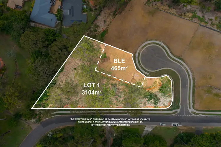 Main view of Homely land listing, LOT 1, 15 Scenic Road, Kenmore QLD 4069