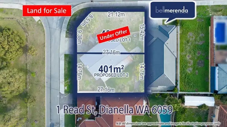 Main view of Homely land listing, 1 (Lot 2) Read Street, Dianella WA 6059