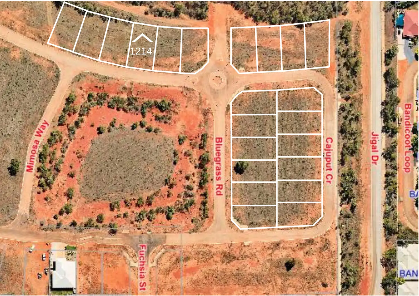 Main view of Homely land listing, LOT 1214 Cajuput Crescent, Djugun WA 6725