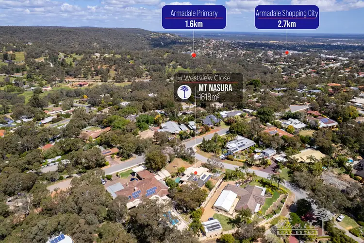 Third view of Homely house listing, 1 Westview Close, Mount Nasura WA 6112