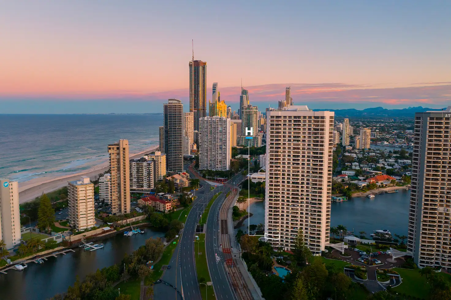 Main view of Homely apartment listing, 15/2 Admiralty Drive, Paradise Waters QLD 4217